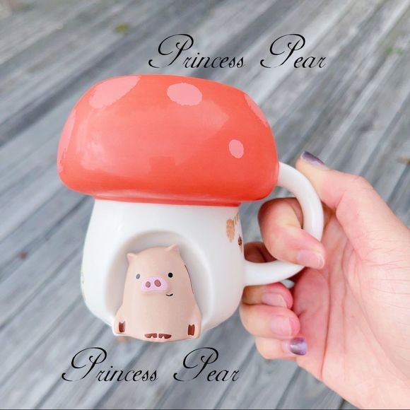 Starbucks Other - 5/$100 starbucks baby boar mushroom home 12 oz